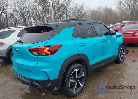 2021 Chevrolet Trailblazer Fwd Rs z USA, uszkodzony, nr VIN KL79MTSL6MB162128